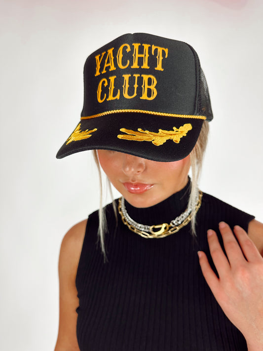 Yacht Club Captain Hat